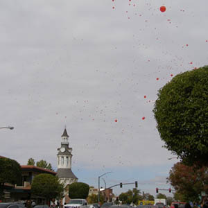 Balloon Release, Red Bluff, CA